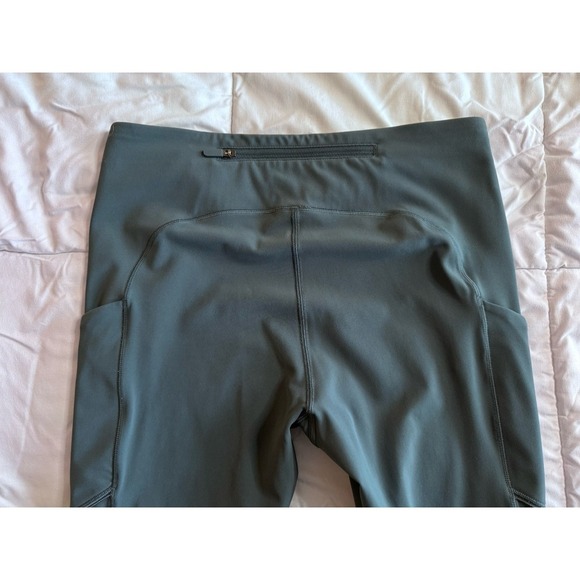 Lululemon Speed Up Tight Leggings Size 6 Full On Luxtreme Solid Sea Steel EUC - Picture 8 of 12